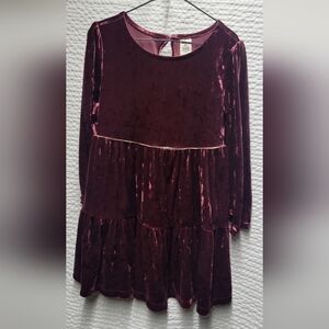 Oshgosh Velvet Kids Dress Set 5T